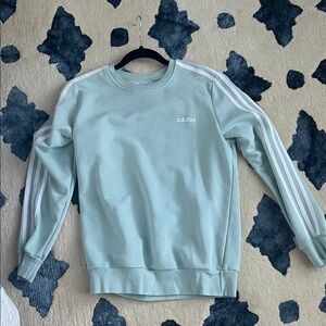 Adidas Women’s Pastel Blue Crewneck Sweater Large